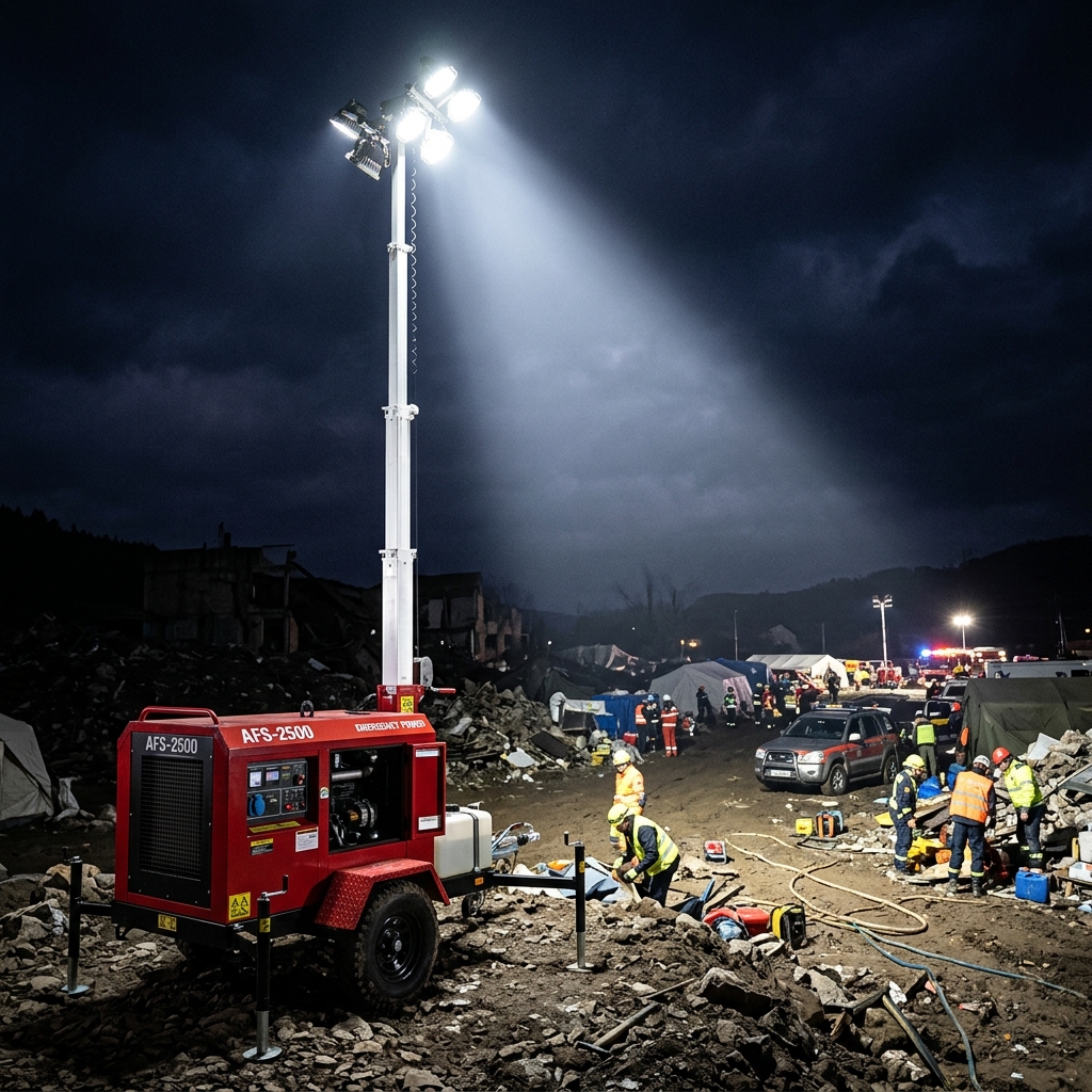 AFS-2500 Aydınlatma Kulesi