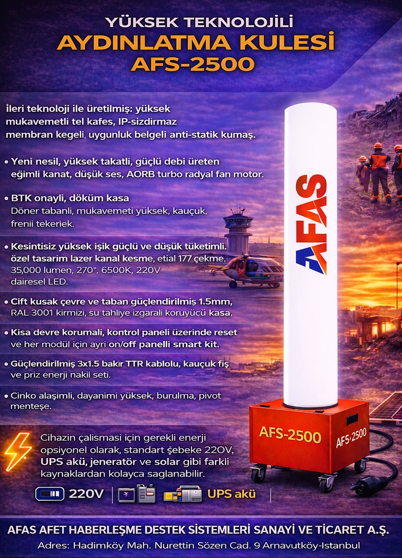 Aydınlatma Kulesi Genel Görünüm